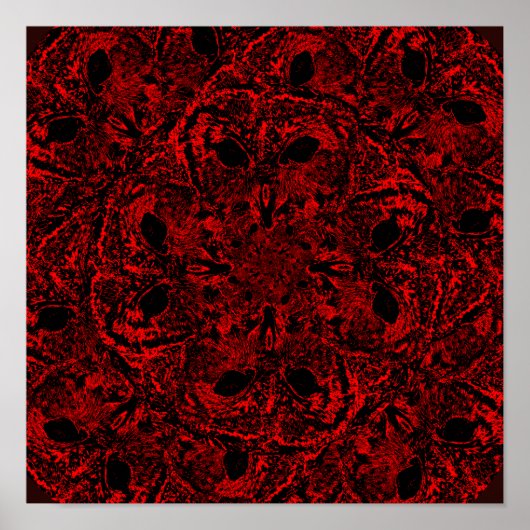 Oneindige Wijsheid van Uilen Poster (Voorkant)