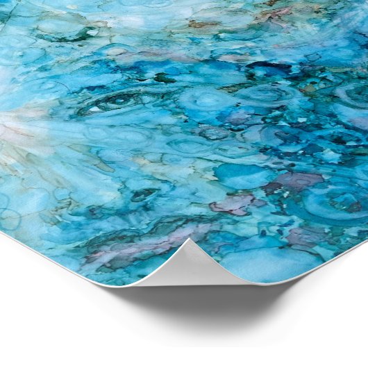 oneindige wisdom van water poster (Hoek)