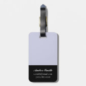 Oneindigheid Bagagelabel (Achterkant verticaal)