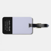 Oneindigheid Bagagelabel (Achterkant horizontaal)