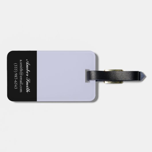 Oneindigheid Bagagelabel (Achterkant horizontaal)