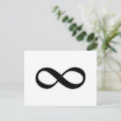 Oneindigheid Briefkaart (Staand voorkant)