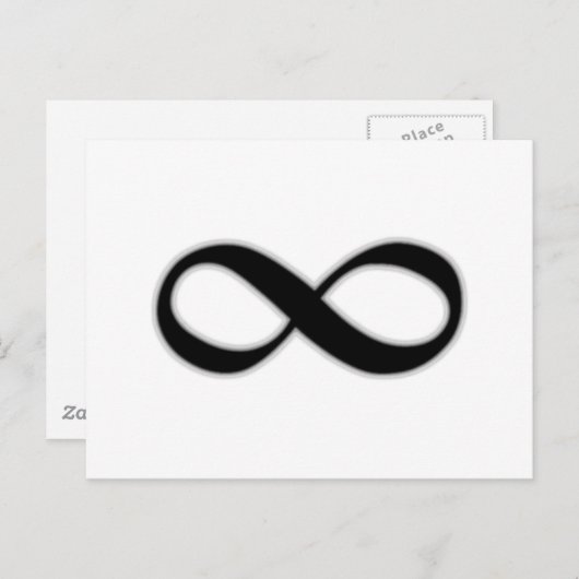 Oneindigheid Briefkaart (Voorkant / Achterkant)
