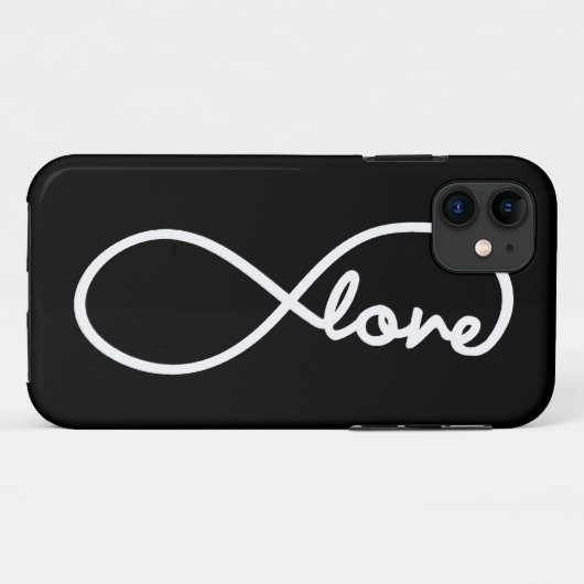 oneindigheid Case-Mate iPhone case (Achterkant (horizontaal))