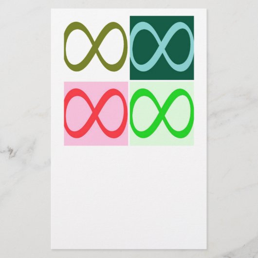 Oneindigheid en verder briefpapier (Voorkant)