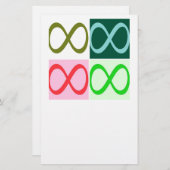 Oneindigheid en verder briefpapier (Voorkant / Achterkant)