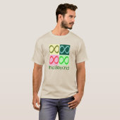 Oneindigheid en verder t-shirt (Voorkant volledig)