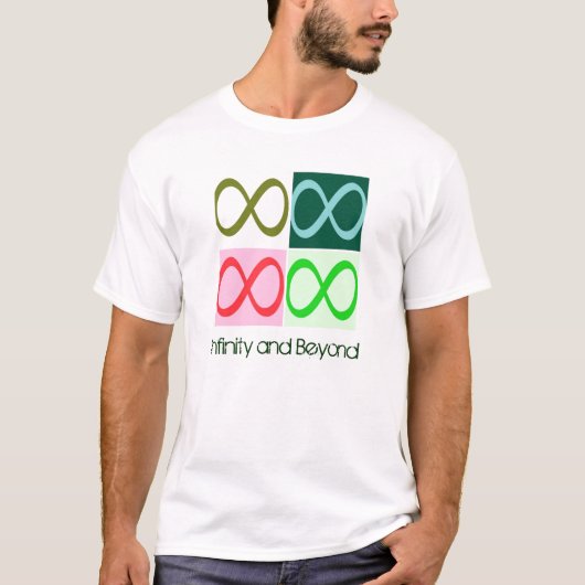 Oneindigheid en verder t-shirt (Voorkant)