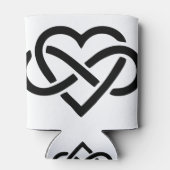 Oneindigheid Hart Blikjeskoeler (Achterkant)