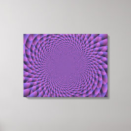 Oneindigheid is Paars Canvas Afdruk