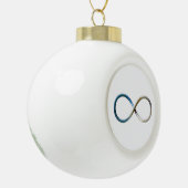 Oneindigheid Keramische Bal Ornament (Links)