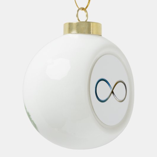 Oneindigheid Keramische Bal Ornament (Links)