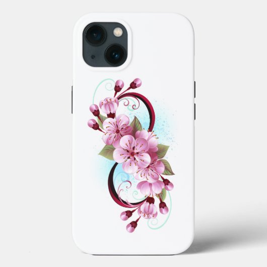 Oneindigheid met Kersenbloesem Bloemen Case-Mate iPhone Case (Achterkant)