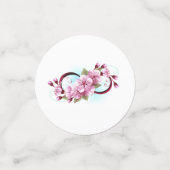 Oneindigheid met Kersenbloesem Bloemen Confetti (Kleine voorkant)