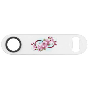 Oneindigheid met kersenbloesem bloemen speed flessenopener