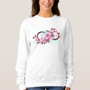 Oneindigheid met Kersenbloesem Bloemen Trui