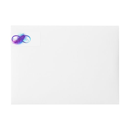 Oneindigheid met Paarse doezelaar (Voorkant)