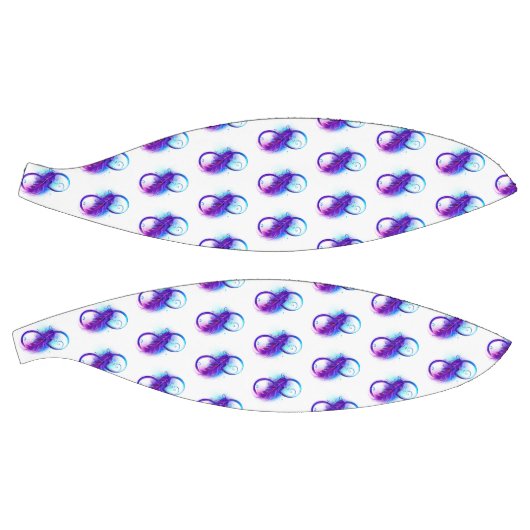 Oneindigheid met Paarse doezelaar Basketbal (Panelen)