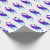 Oneindigheid met Paarse doezelaar Cadeaupapier (Hoek)