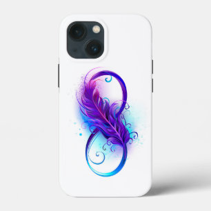 Oneindigheid met Paarse doezelaar Case-Mate iPhone Case