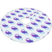 Oneindigheid met Paarse doezelaar Kerstboom Rok (Gekanteld)