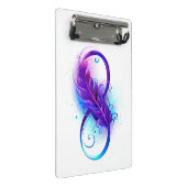 Oneindigheid met Paarse doezelaar Mini Klembord (Schuin)