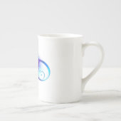 Oneindigheid met Paarse doezelaar Porselein Kop (Rechts)