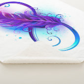 Oneindigheid met Paarse doezelaar Sherpa Deken (3/4)