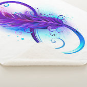 Oneindigheid met Paarse doezelaar Sherpa Deken (3/4)