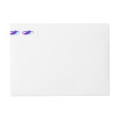 Oneindigheid met paarse veer (Voorkant)