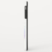 Oneindigheid met paarse veer Case-Mate iPhone case (Achterkant/links)