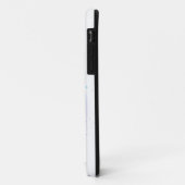 Oneindigheid met paarse veer Case-Mate iPhone case (Achterkant/links)