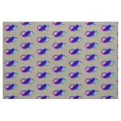 Oneindigheid met paarse veer stof (Fat Quarter)