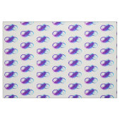 Oneindigheid met paarse veer stof (Fat Quarter)