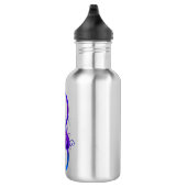 Oneindigheid met paarse veer waterfles (Rechts)
