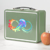 Oneindigheid met regenboogkwal (In situ)