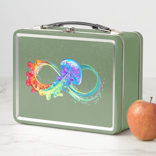 Oneindigheid met regenboogkwal (In situ)