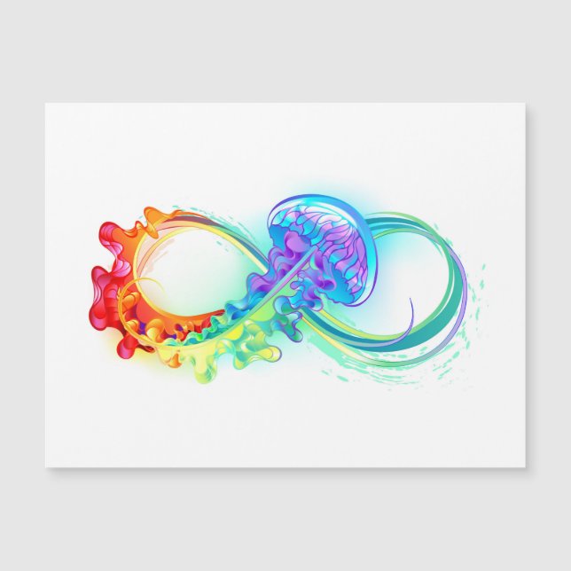 Oneindigheid met Regenboogkwal (Voorkant)