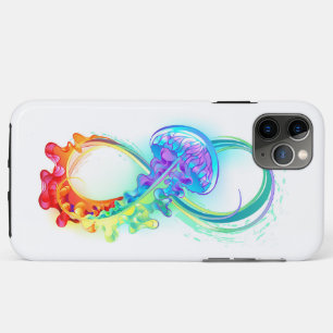 Oneindigheid met regenboogkwal Case-Mate iPhone case