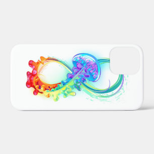 Oneindigheid met regenboogkwal Case-Mate iPhone case