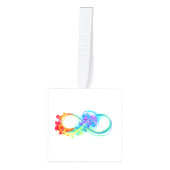 Oneindigheid met regenboogkwal decoratie (Voorkant)