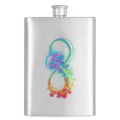 Oneindigheid met regenboogkwal flacon (Voorkant)