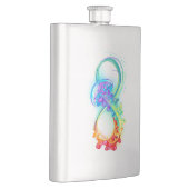 Oneindigheid met regenboogkwal flacon (Rechts)