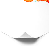 Oneindigheid met regenboogkwal foto afdruk (Hoek)