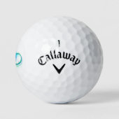 Oneindigheid met regenboogkwal golfballen (Logo)