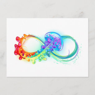 Oneindigheid met Regenboogkwal Informatiekaartje