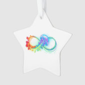 Oneindigheid met regenboogkwal ornament (voorkant)