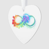 Oneindigheid met regenboogkwal ornament (voorkant)