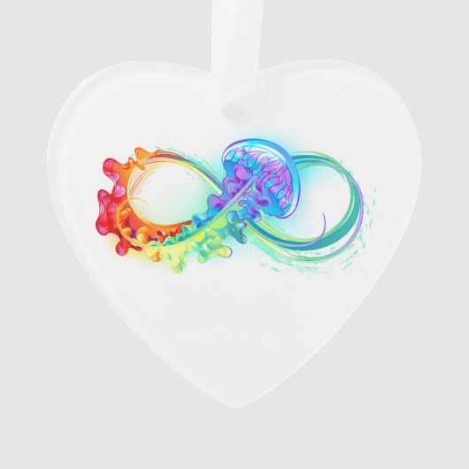 Oneindigheid met regenboogkwal ornament (achterkant)