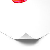 Oneindigheid met regenboogkwal perfect poster (Hoek)